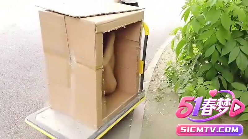 公园纸箱全裸暴露狂野高潮喷水湿骚穴被推长椅路人围观!这户外公开性爱玩法太刺激了!
