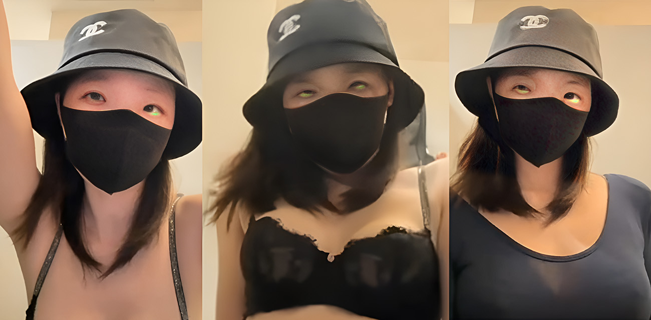 优衣库试衣间露出女神奈奈 穿开档黑丝自慰大秀 舌舔嘴唇手指猛扣骚穴太浪了！