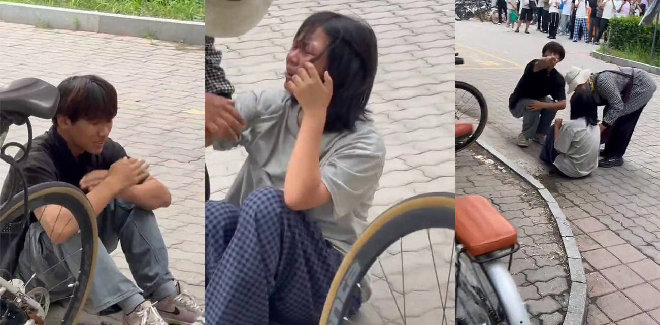大学女生意外怀孕宿舍闹剧 男生不跪道歉就脱衣服威胁！这吃瓜太劲爆了！